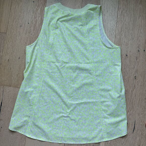 Bundle of Athleta Essence Pleated Zephyr Tank Encore Cinch Blue Size Medium - Picture 3 of 8